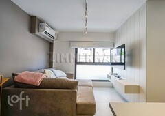 Apartamento à venda em Vila Romana com 35 m², 1 quarto, 1 vaga