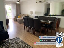 Apartamento para venda possui 145 metros quadrados com 3 quartos em José Menino - Santos -