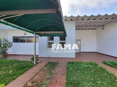 Casa com 3 dormitórios para alugar, 178 m² por r$ 3.045,00/mês - jardim fortaleza - paulínia/sp
