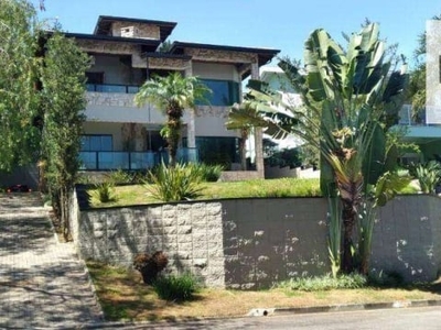 Casa com 4 dormitórios, 360 m² - venda por r$ 2.800.000,00 ou aluguel por r$ 15.151,92/mês - cond. bosque de grevílea - vinhedo/sp