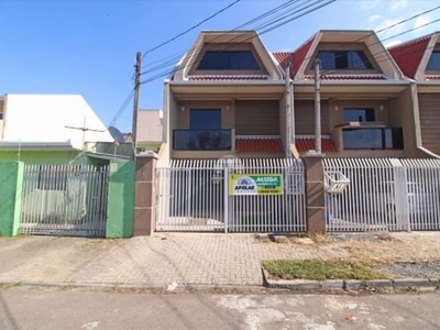 Casa com 4 quartos para alugar na rua lupionópolis, 2081, sítio cercado, curitiba, 140 m2 por r$ 2.400