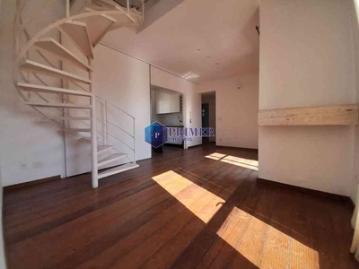 Cobertura com 1 quarto para alugar no bairro Serra, 140m²