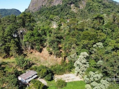 Terreno à venda, 13500 m² por r$ 1.450.000,00 - granja guarani - teresópolis/rj