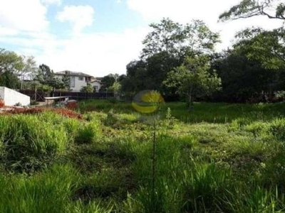 Terreno em condomínio fechado à venda no jardim passárgada i, cotia , 1483 m2 por r$ 1.000.000