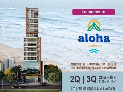 3 e 2 Quartos alto padrão em Praia de Itaparica, Vila Velha/ES. lançamento!