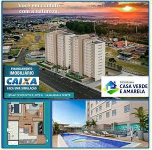 Apartamento para venda com 2 quartos até 100% financiado