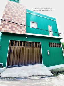 Vende/Casa duplex/Sobrado/5 apartamentos em obra/3 Quartos/2 Suítes/Lírio do Vale-\Manaus-