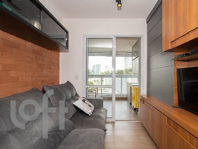 Apartamento à venda em Pinheiros com 44 m², 1 quarto, 1 vaga