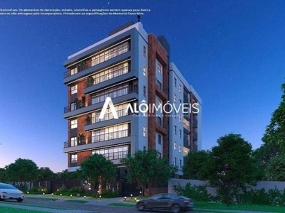 Apartamento com 2 dormitórios à venda, 59 m² por r$ 584.900,00 - cabral, curitiba/pr | fly urban h