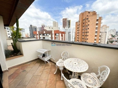 Cobertura Duplex a Venda com 4 dormitórios sendo 2 suítes, 3 vagas, 213 m² região da Vila Mariana