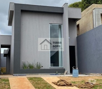 Excelente casa nova para venda no bairro Ovídio Guerra