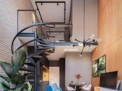 Loft à venda, 37 m² por r$ 404.000,00 - centro - curitiba/pr