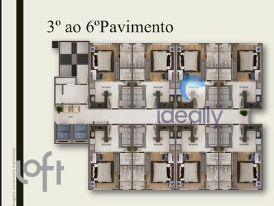 Apartamento à venda em São Luíz com 33 m², 1 suíte