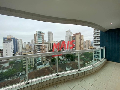 Apartamento em Boqueirão, Santos/SP de 84m² 2 quartos para locação R$ 4.500,00/mes