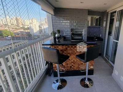Apartamento em Tatuapé, São Paulo/SP de 93m² 3 quartos à venda por R$ 944.000,00
