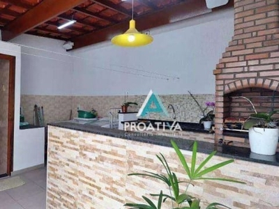 Sobrado com 3 dormitórios à venda, 144 m² - Vila Floresta - Santo André/SP
