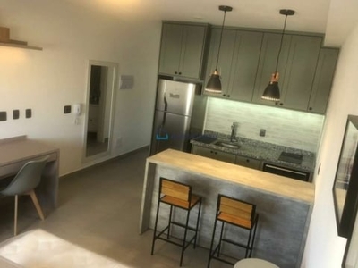 Studio Mobiliado de 24m² sem vaga - 3 minutos a pé do Metrô Praça da Árvore