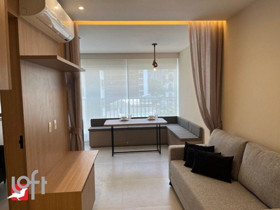 Apartamento à venda em Paraíso com 44 m², 1 quarto, 1 vaga