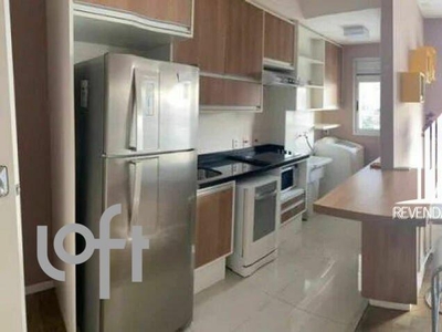Apartamento à venda em Santo Amaro com 52 m², 1 quarto, 1 suíte, 1 vaga