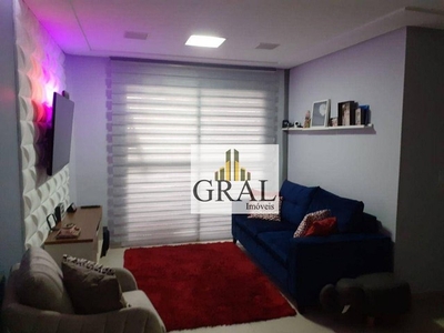 Apartamento com 3 dormitórios , 1 suíte,à venda, 84 m² por R$ 745.000,00 - Vila Dayse - Sã