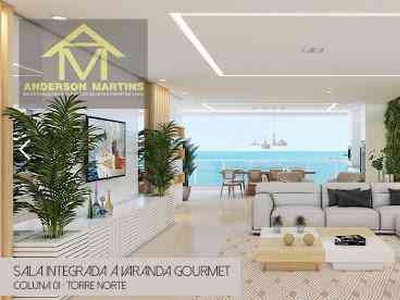 Apartamento com 4 quartos à venda no bairro Praia de Itaparica, 250m²