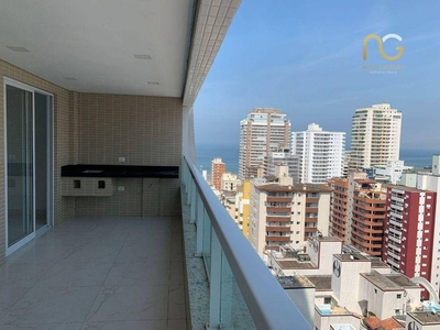 Apartamento em Canto do Forte, Praia Grande/SP de 132m² 3 quartos à venda por R$ 855.100,00