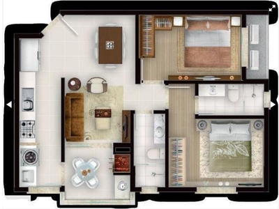 Apartamento em Casa Branca, Itapema/SC de 67m² 2 quartos à venda por R$ 888.450,00