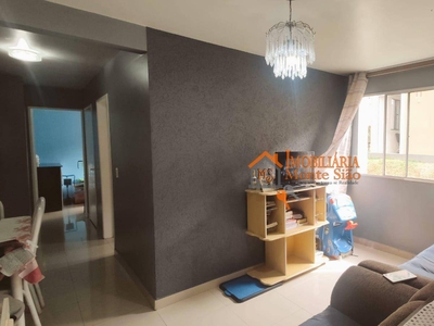 Apartamento em Jardim Adriana, Guarulhos/SP de 47m² 2 quartos à venda por R$ 214.000,00