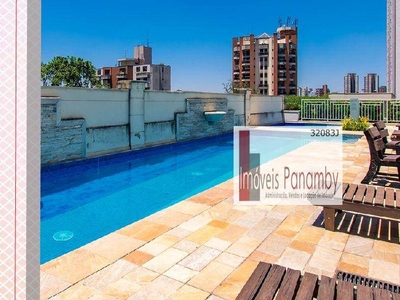 Apartamento em Jardim Ampliação, São Paulo/SP de 64m² 2 quartos à venda por R$ 585.000,00 ou para locação R$ 2.090,00/mes