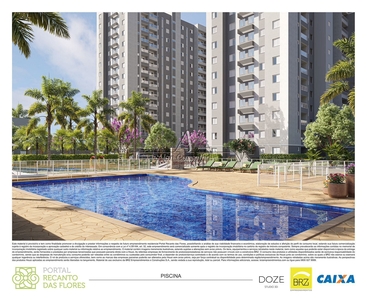 Apartamento em Jardim Esplanada, Mogi Guaçu/SP de 10m² 2 quartos à venda por R$ 169.000,00