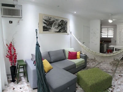 Apartamento em Ponta da Praia, Santos/SP de 128m² 3 quartos para locação R$ 3.500,00/mes