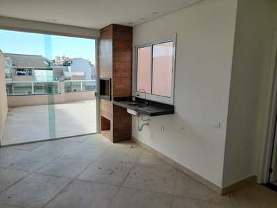 Apartamento para venda tem 100 metros quadrados com 2 quartos em Vila Valparaíso - Santo A