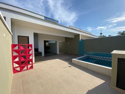 Casa em Balneário Califórnia, Itanhaém/SP de 78m² 2 quartos à venda por R$ 394.000,00
