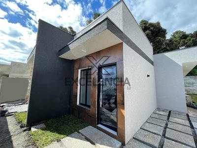 Casa em Colônia Rio Grande, São José dos Pinhais/PR de 58m² 2 quartos à venda por R$ 348.900,00