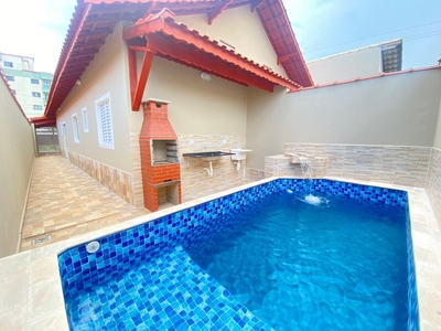 Casa em Plataforma, Mongaguá/SP de 76m² 2 quartos à venda por R$ 384.000,00