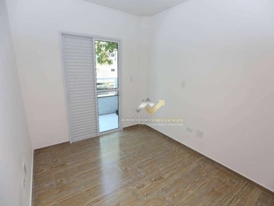Cobertura com 2 dormitórios à venda, 85 m² por R$ 400.160,00 - Vila Pires - Santo André/SP