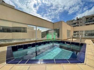Cobertura com 3 dormitórios à venda, 166 m² por R$ 1.200.000,00 - Pitangueiras - Guarujá/SP