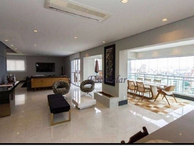 Cobertura com 3 dormitórios para alugar, 280 m² por r$ 40.000,18/mês - campo belo - são paulo/sp