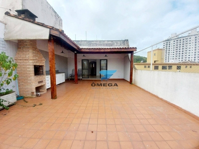 Cobertura em Jardim Astúrias, Guarujá/SP de 200m² 2 quartos à venda por R$ 489.000,00