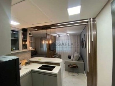Flat com 1 quarto para alugar na Av. IBIRAPUERA, 2534, Moema, São Paulo, 32 m2 por R$ 5.000