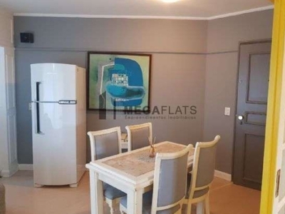 Flat com 2 quartos para alugar na rua pedroso alvarenga, 1170, itaim bibi, são paulo, 60 m2 por r$ 4.200