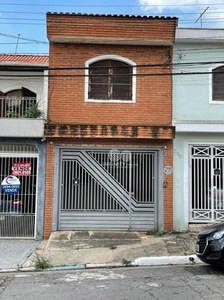 Sobrado com 3 dormitórios para alugar, 125 m² por R$ 3.465,00/mês - Mooca - São Paulo/SP