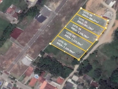 Terreno em Cedro, Camboriú/SC de 1127m² à venda por R$ 1.012.102,00