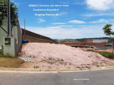 Terreno em Centro, Bragança Paulista/SP de 540m² à venda por R$ 369.000,00