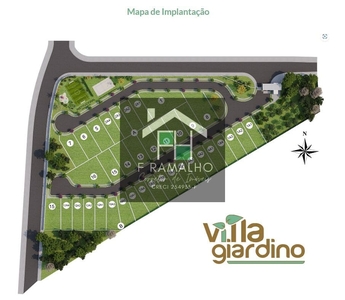 Terreno em Jardim Quintas das Videiras, Jundiaí/SP de 225m² à venda por R$ 358.000,00