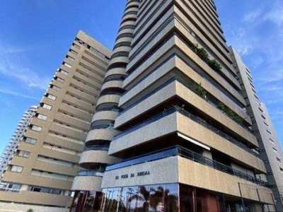 Apartamento na beira mar, com 3 suítes à venda, 360 m² por r$ 3.700.000 - meireles - fortaleza/ce