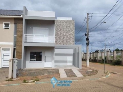 Casa com 2 dormitórios à venda, 115 m² por r$ 499.000,00 - morada do vale ii - gravataí/rs