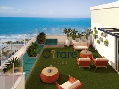 Vista-se de mar!apartamentos com 02 quartos , lazer exclusivo na praia do futuro!!!