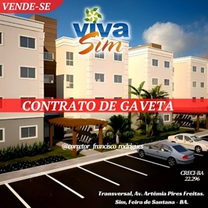 Contrato de Gaveta-Condomínio Viva Sim. Transversal da Artêmia Pires-SIM.