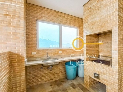 Apartamento com 1 dormitório (1 suite) para alugar, 52 m² por R$ 3.300/mês - Gonzaga - Sa